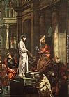 Jacopo Robusti Tintoretto Christ before Pilate painting